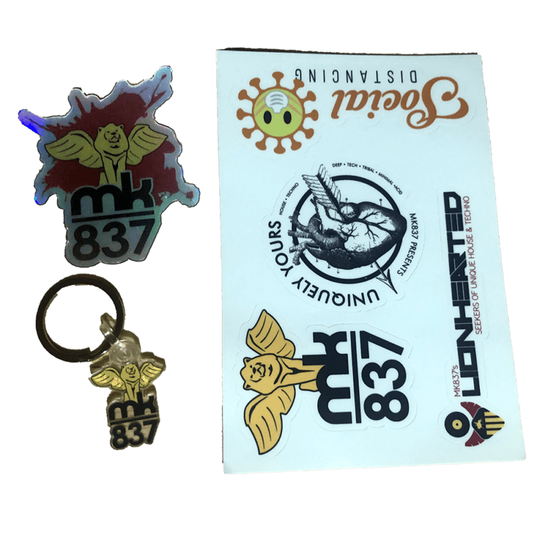 Stickers and Keychains